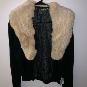 Vintage Fur cardigan